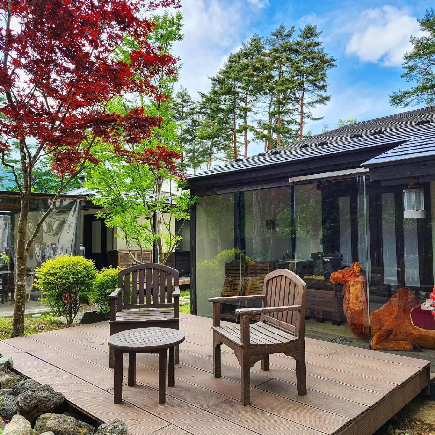 Glamping Villa Hanz Kawaguchiko Фудзикавагутико Экстерьер фото